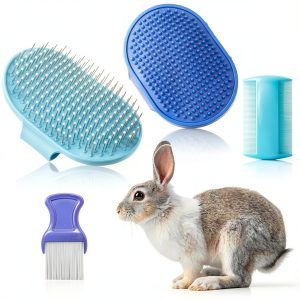 Rabbit Grooming Brush YOLUFER Small Animal Set-0