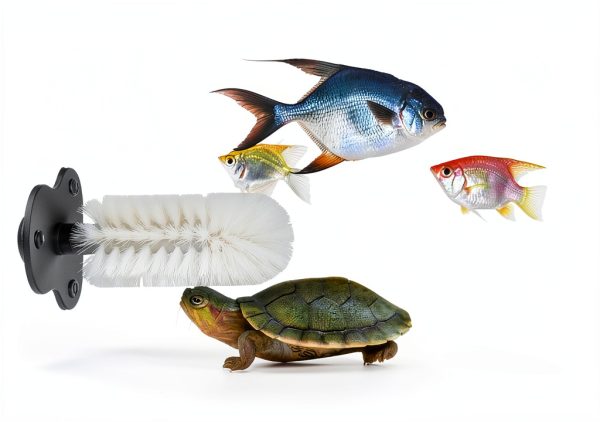 Alfyng Turtle Cleaning Brush Suction Cup TPR Material Pet-4