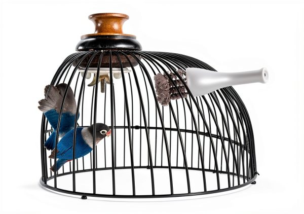 Bird Cage Brush Cleaner Sinbana Stainless Steel-4
