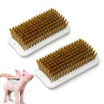 Pig Self Cleaning Brush MiOYOOW Soft Bristles-0