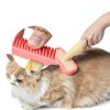 Soft Silicone Pet Brush CLLGrocery Small Groomer-4