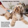 Poodle Pet Slicker Brush Dog Cat Grooming Tool All Coats-5