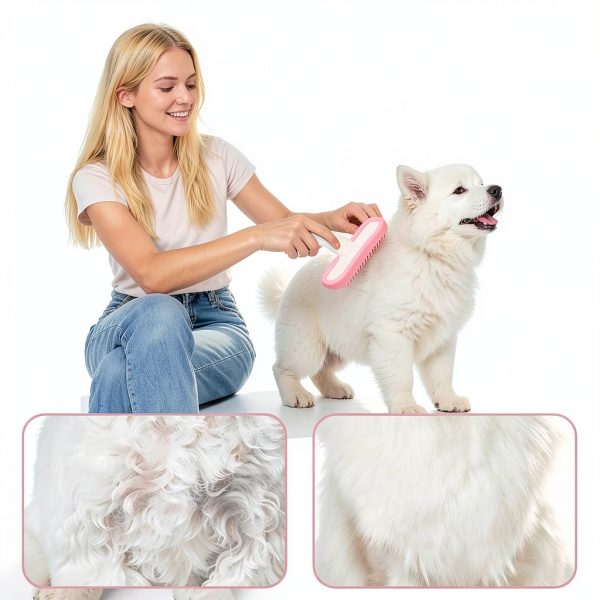 Soft Silicone Pet Brush CLLGrocery Small Groomer-3
