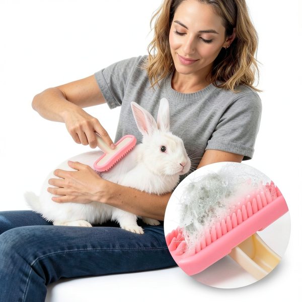 Soft Silicone Pet Brush CLLGrocery Small Groomer-2