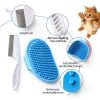 Vidattx Rabbit Grooming Kit Stainless Steel Combs Glove-3