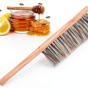 Gosknor Small Animal Brush White Wood Handle Multi-Purpose-0