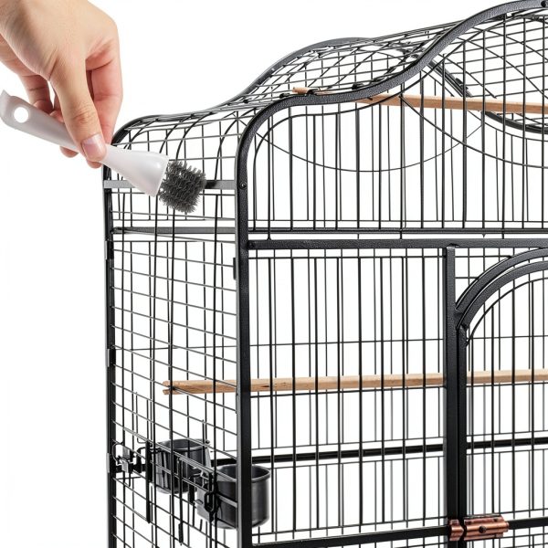 Bird Cage Brush Cleaner Sinbana Stainless Steel-5