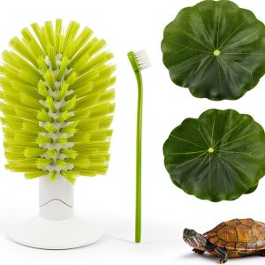 TURAOHU Turtle Brush Suction Cup Design Pet Cleaning Tool-0