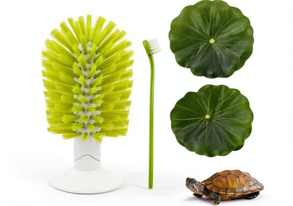 TURAOHU Turtle Brush Suction Cup Design Pet Cleaning Tool-0