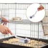 Macuezu Bird Cage Brush Stainless Steel Ergonomic-4