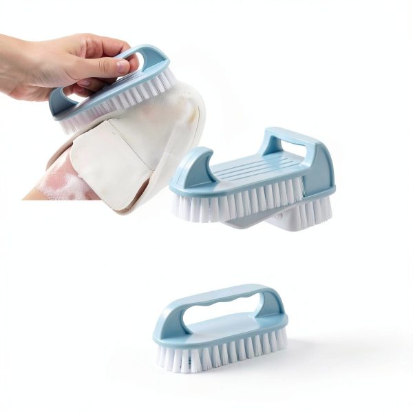 Grout Brush Owltron Blue Plastic Medium Brush-3