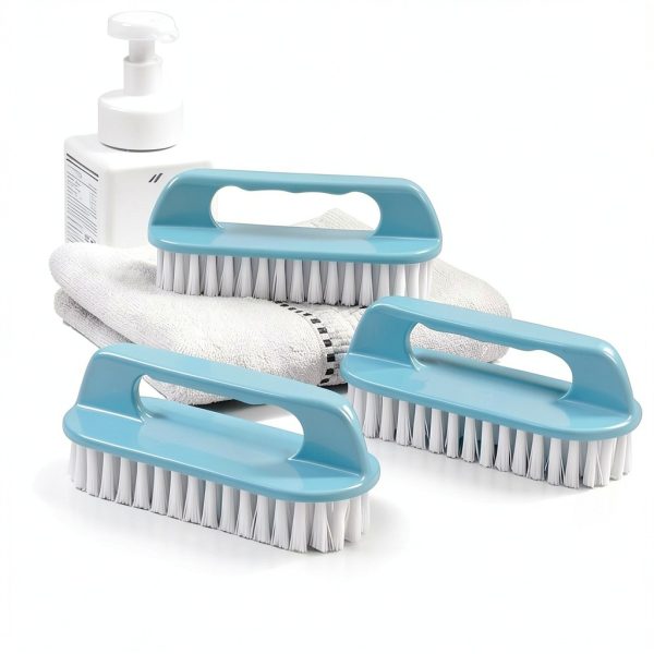 Grout Brush Owltron Blue Plastic Medium Brush-2