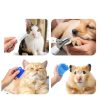 Vidattx Rabbit Grooming Kit Stainless Steel Combs Glove-4
