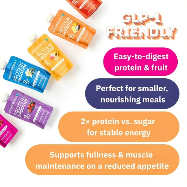 Protein Smoothie Pouch Designer Protein Low Carb-5