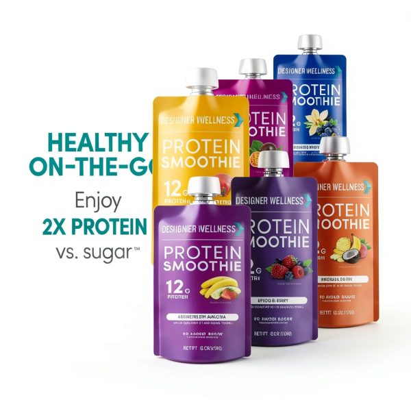 Protein Smoothie Pouch Designer Protein Low Carb-7