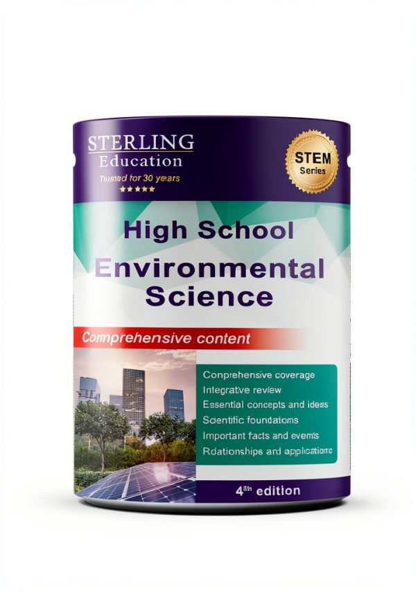 Sterling Education High School STEM Series Environmental Science eBook-0
