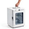 25L Reptile Incubator with Handle, Portable Dual Power Science Laboratory Incubator 10-60°c (72-140°f), 12VAC/110VDC Small Reptile Digital Incubator for Home, Laboratory, Farm-3