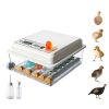 16Egg Incubator with Automatic Egg Turning and Humidity Control, Incubators for Hatching Eggs, Chicken, Ducks, Goose, Pigeon, Quail, Parrot Incubator for Farm, Lab, Science Classroom, Home-0