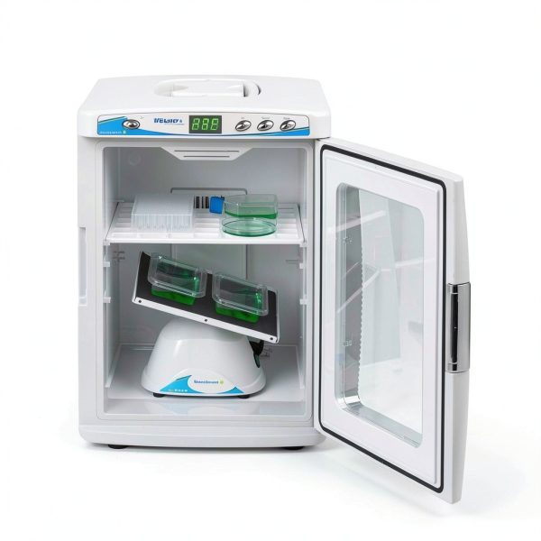 Benchmark Scientific H2200-H MyTemp Mini Digital Incubator, 0.75 Cubic Foot/20L Capacity, Heat only, Ambient + 1 to 60 Degrees C Temperature Range, 100-240V, with US Plug-1
