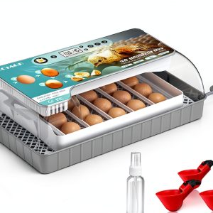 Automatic Incubator OCTAOR Humidity LED Candler Rotation 20 Eggs-0