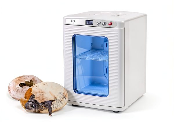 25L Reptile Incubator with Handle, Portable Dual Power Science Laboratory Incubator 10-60°c (72-140°f), 12VAC/110VDC Small Reptile Digital Incubator for Home, Laboratory, Farm-7