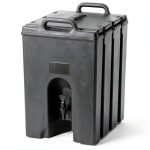 Cambro 1000LCD110 Camtainer 10 Gallon Incubator Black Case-0