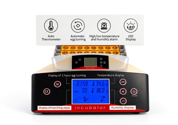 Aceshin 42 Egg Incubator Hatcher with AutoTurn & Temp/Humidity Control-1
