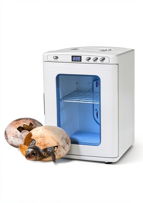 25L Reptile Egg Incubator by OUTGOODS Portable Lab Dual 12V 110V White-7