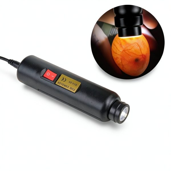 Egg Light HEEPDD Battery Operated Egg Candling Lamp Mini USB Model-6