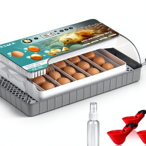 Automatic Digital Incubator Abluming 20 Egg LED Candler-0