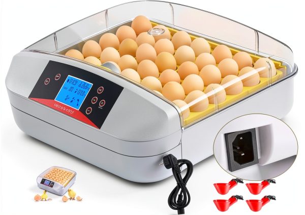 Aceshin 42 Egg Incubator Hatcher with AutoTurn & Temp/Humidity Control-6